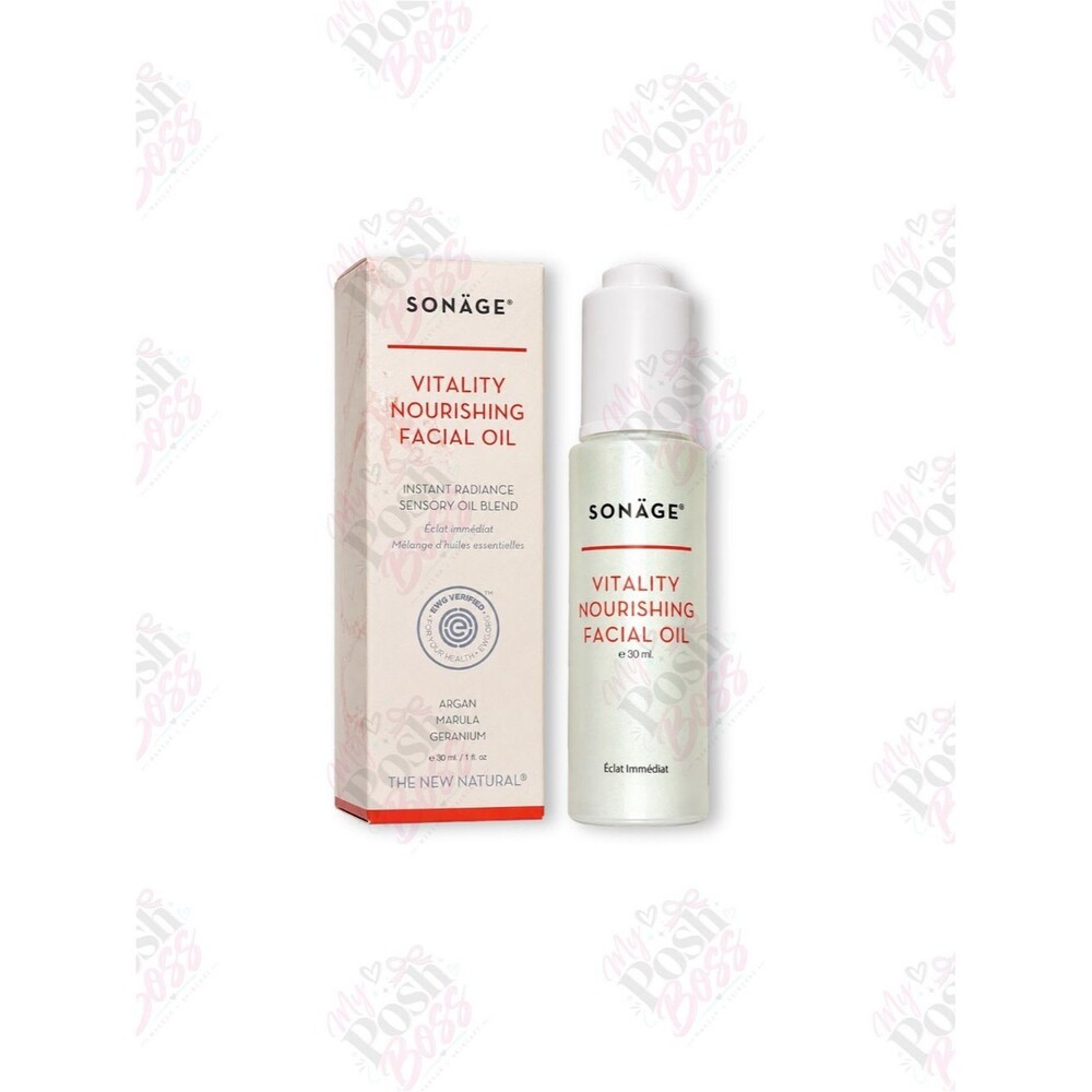 Sonäge Vitality Nourishing Facial Oil – 1 fl oz / 30 mL – BNIB